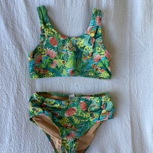 Crew cuts girls sz. 10 two piece bathing suit